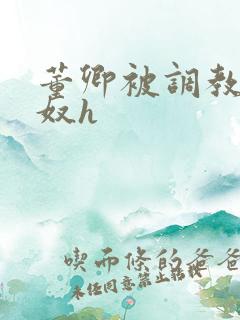 董卿被调教成肉奴h