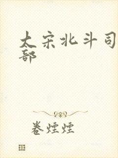 大宋北斗司第二部