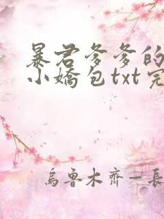 暴君爹爹的团宠小娇包txt完整版
