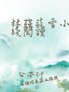 林强苏雪小说在线阅读
