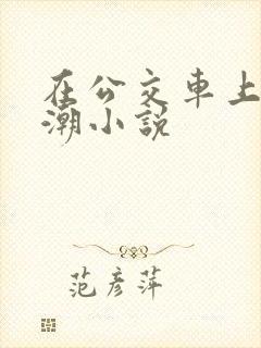 在公交车上被高潮小说