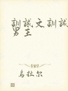 训诫文训诫师双男主