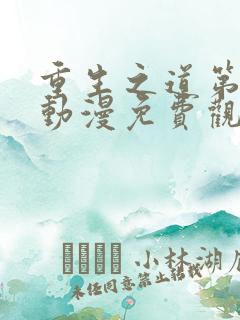 重生之道第二季动漫免费观看