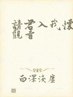 请君入我怀短剧观看