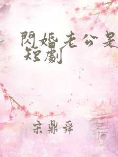 闪婚老公是豪门 短剧