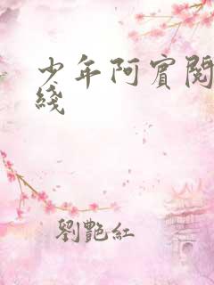 少年阿宾阅读在线