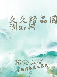 久久精品国产亚洲av网
