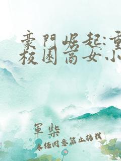 豪门崛起:重生校园商女小说