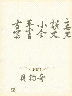 方平小说主角,云霄全文免费阅读最新章节