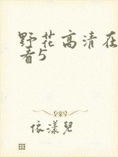 野花高清在线观看5