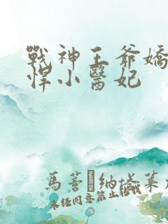 战神王爷娇宠彪悍小医妃
