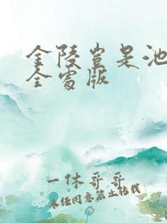 金陵岂是池中物全处版