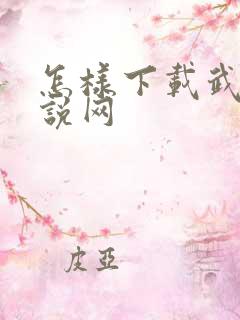 怎样下载武侠小说网