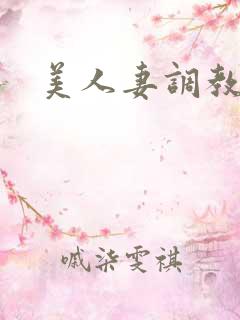 美人妻调教