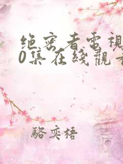 绝密者电视剧40集在线观看