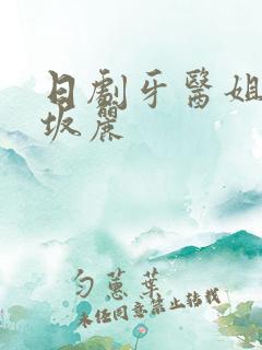 日剧牙医姐妹赤坂丽