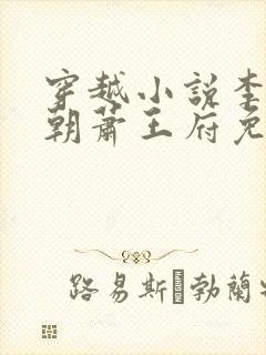 穿越小说李坏景朝萧王府免费阅读
