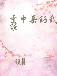 云中岳的武侠小说