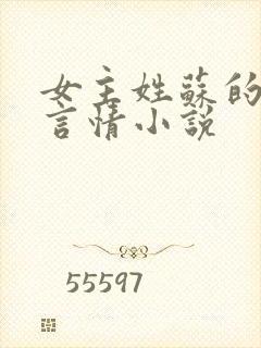 女主姓苏的现代言情小说