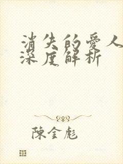 消失的爱人剧情深度解析