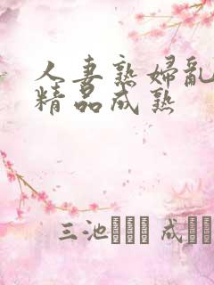 人妻熟妇乱又伦精品成熟