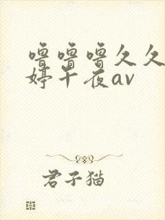 噜噜噜久久久婷婷午夜av