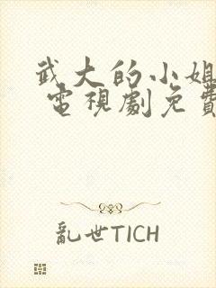 武大的小姐姐们 电视剧免费观看