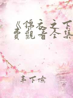 《锦衣之下》免费观看全集