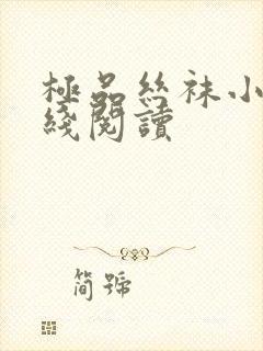 极品丝袜小说在线阅读