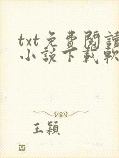 txt免费阅读小说下载软件