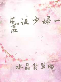 风流少妇一区二区