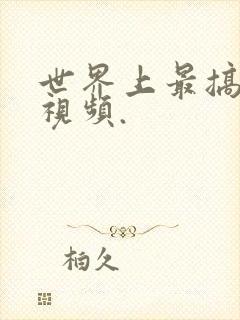 世界上最搞笑的视频.