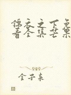 锦衣之下免费观看全集芒果