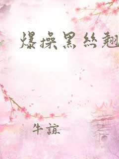 爆操黑丝翘臀