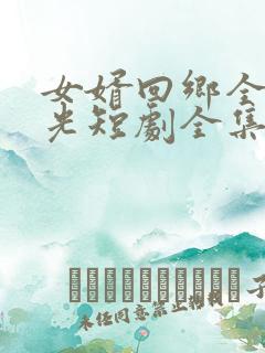 女婿回乡全村风光短剧全集在线播放