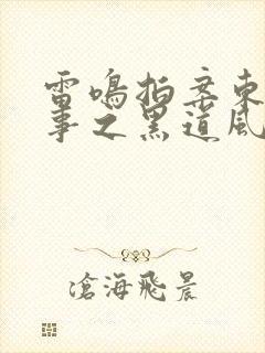 雷鸣拍案东北往事之黑道风云20年有声小说