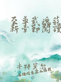 至尊武魂苏莫最新章节阅读