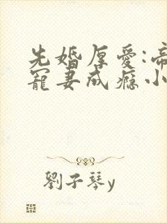 先婚厚爱:帝少宠妻成瘾小说