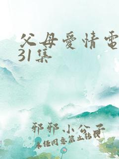 父母爱情电视剧31集