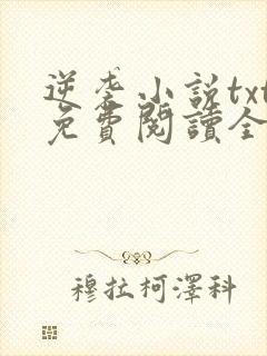 逆袭小说txt免费阅读全文