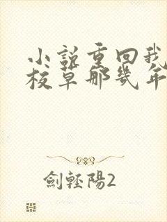 小说重回我爸当校草那几年在线看