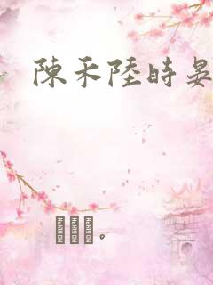 陈禾陆时晏小说