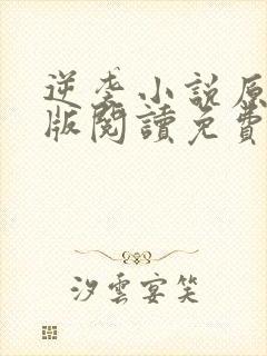 逆袭小说原著正版阅读免费