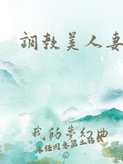 调教美人妻特韩