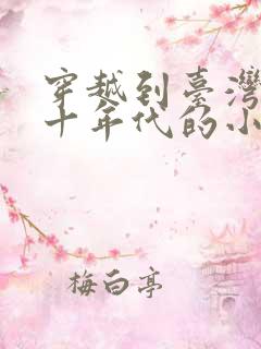 穿越到台湾七八十年代的小说