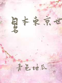 日本东京世界排名