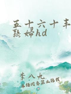 五十六十丰满老熟妇hd