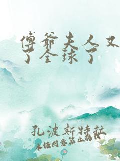 傅爷夫人又惊艳了全球了