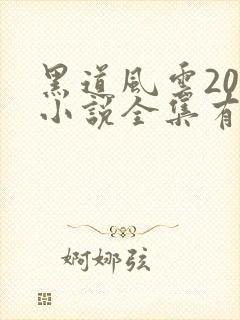 黑道风云20年小说全集有声小说
