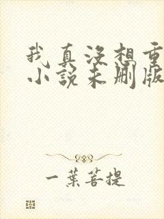 我真没想重生啊小说未删版txt